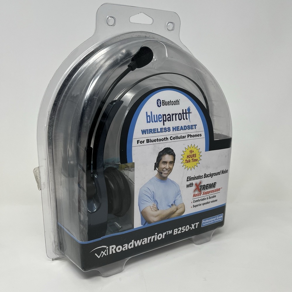 VXi BlueParrott B250-XT Roadwarrior Bluetooth Wireless Headset Open Box